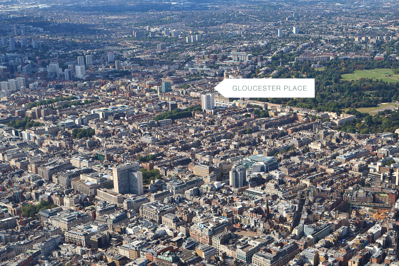 Marcus Cooper Group - Gloucester Place - Aerial