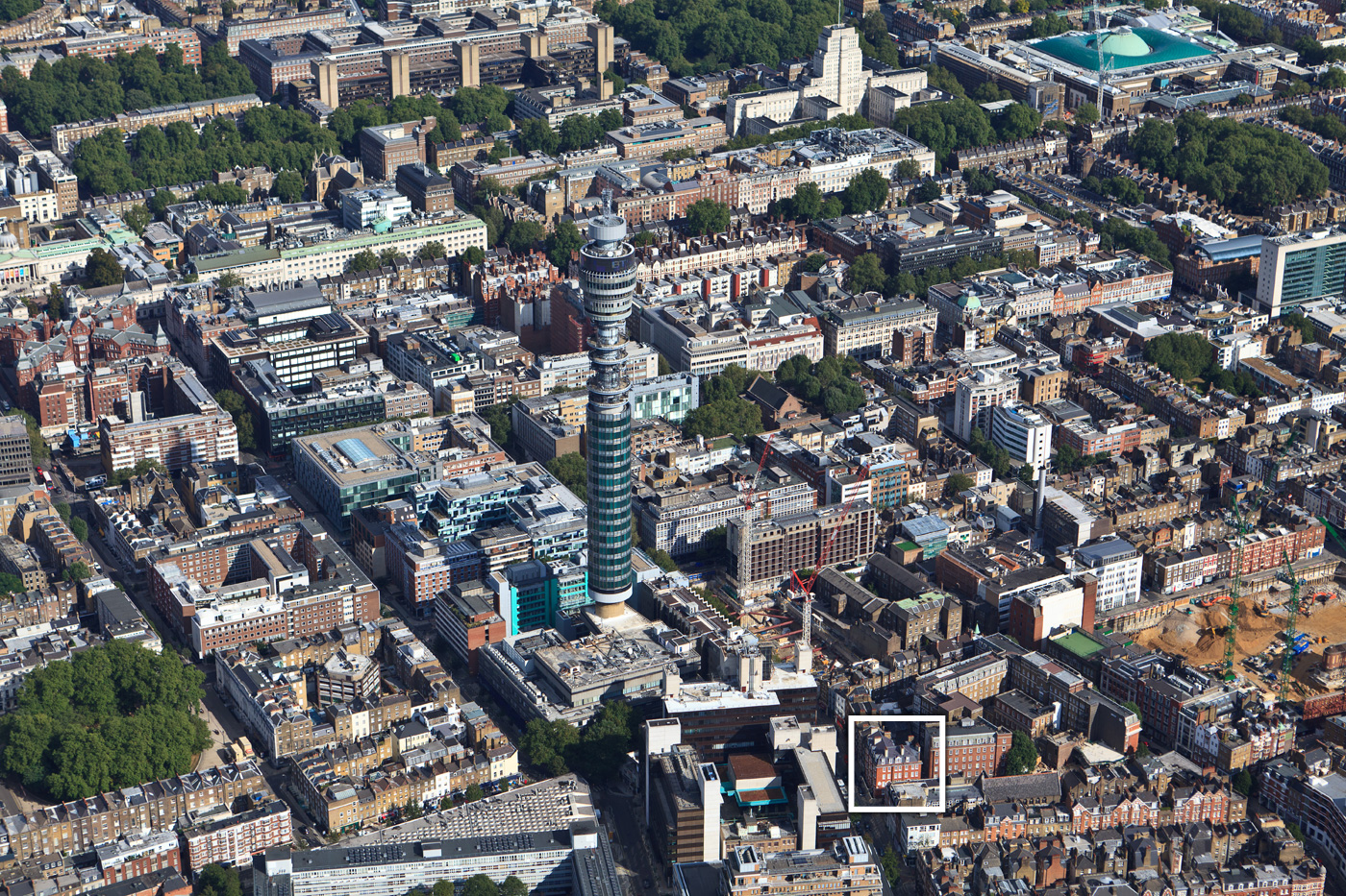 Marcus Cooper Group - Highwood House - Aerial