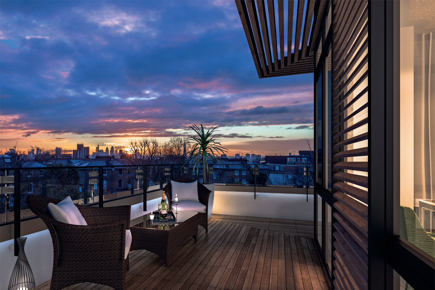 Marcus Cooper Group - Regents Gate - Balcony