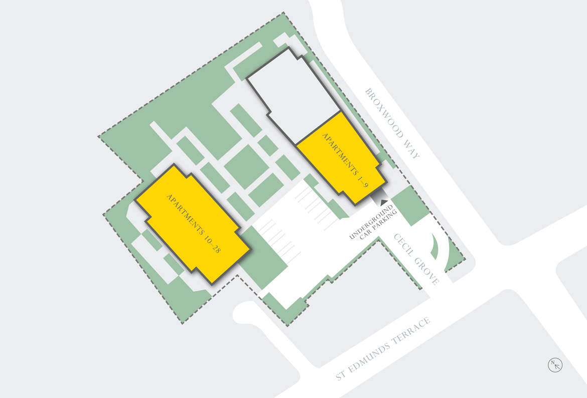 Marcus Cooper Group - Regents Park - Siteplan